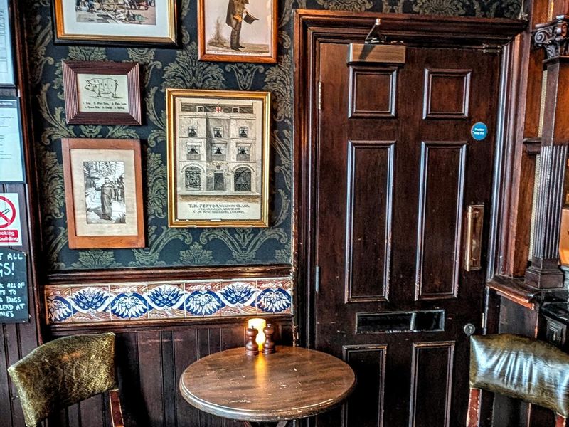 Fox & Anchor London EC1M 20260809. (Pub, Bar). Published on 20-08-2026