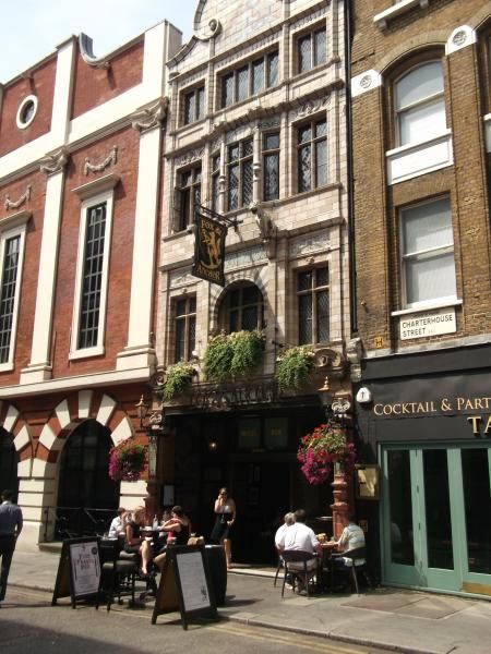 Fox & Anchor London EC1 taken July 2013. (Pub, External, Key). Published on 04-12-2013
