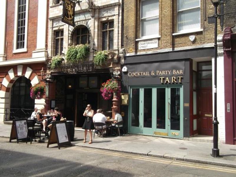 Fox & Anchor London EC1 taken July 2013. (Pub, External). Published on 04-12-2013 