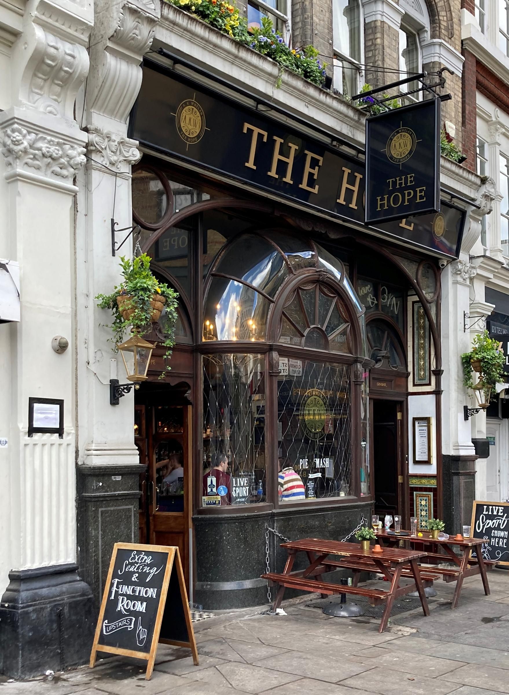 Hope London EC1M 20260415. (Pub, External). Published on 28-04-2026