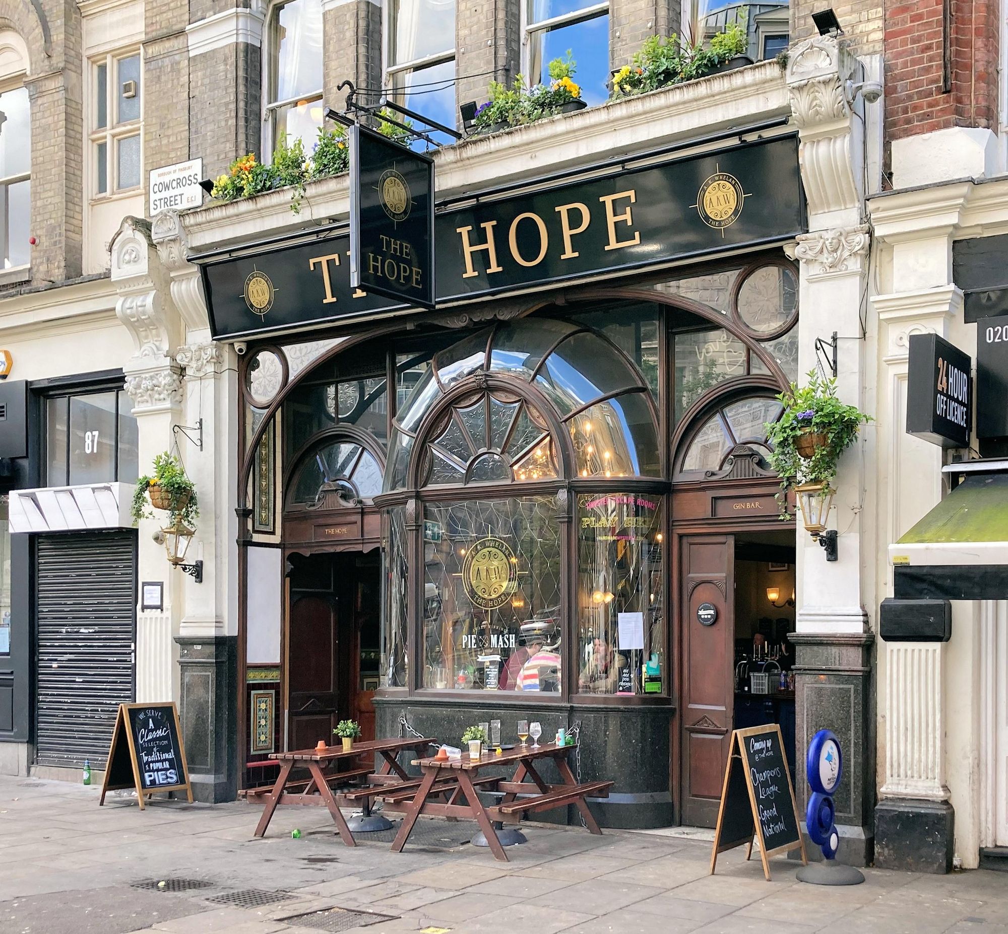 Hope London EC1M 20260415. (Pub, External, Key). Published on 28-04-2026