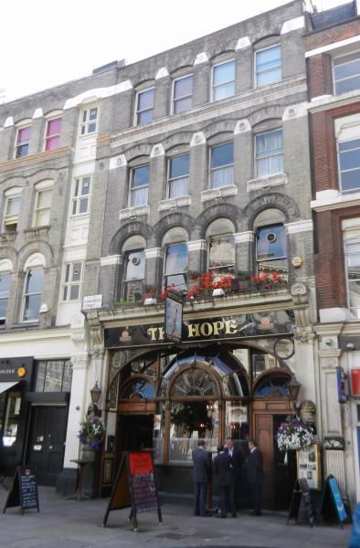 Hope London EC1 taken June 2011. (Pub, External, Key). Published on 24-11-2013