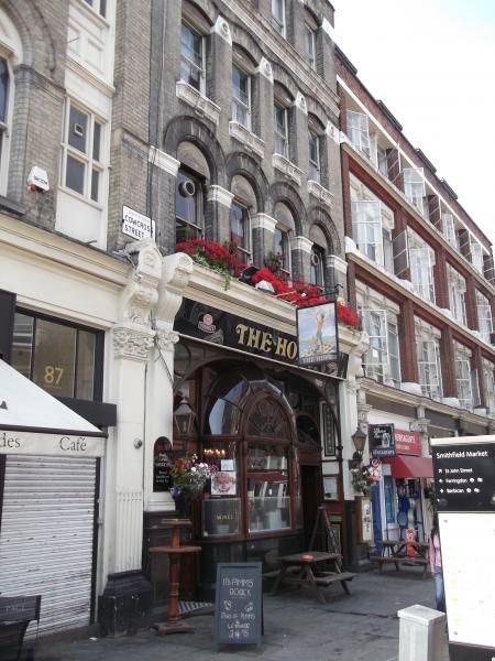 Hope London EC1 taken July 2013. (Pub, External). Published on 04-12-2013