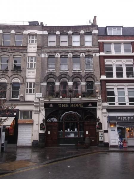 Hope  London EC1 taken Nov 2015. (Pub, External). Published on 06-12-2015