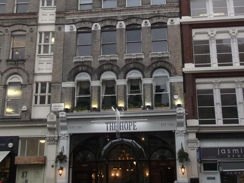 Hope London EC1 taken December 2016. (Pub). Published on 10-02-2017 