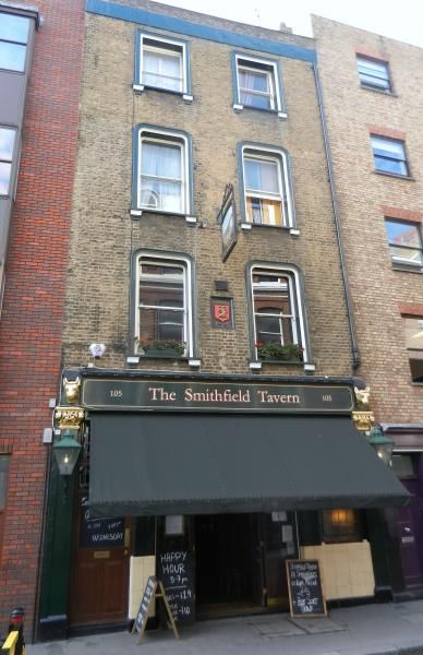 Smithfield Tavern London EC1 taken June 2011. (Pub, External, Key). Published on 25-11-2013
