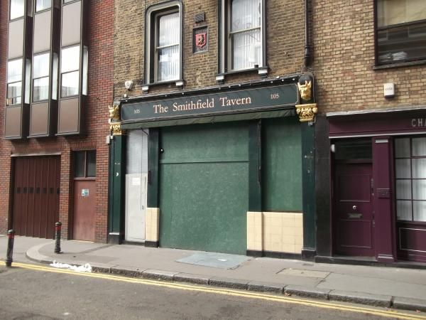 Smithfield Tavern London EC1 taken Sept 2015. (Pub, External). Published on 06-12-2015