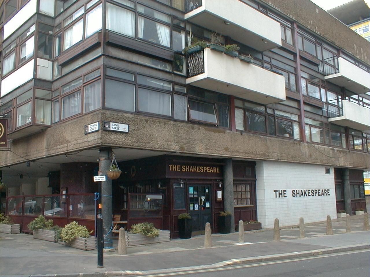 Shakespeare London EC1 taken 20220228. (Pub). Published on 02-03-2022