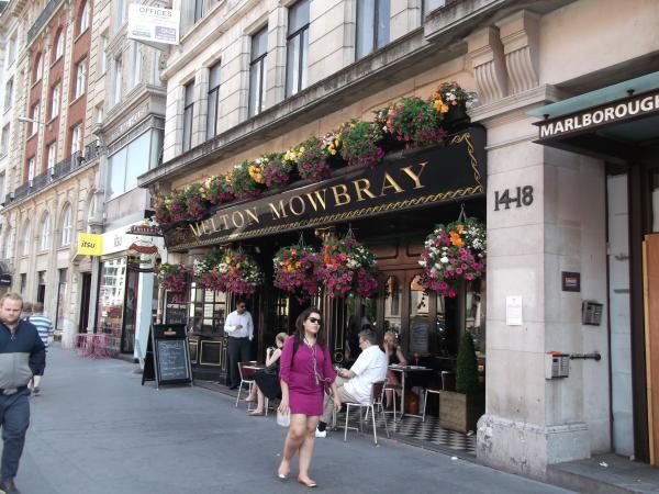 Melton Mowbray London EC1 taken July 2013. (Pub, External, Key). Published on 24-11-2013