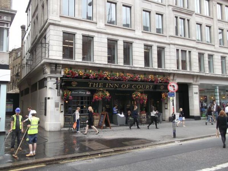 Inn of Court London EC1 taken Aug 2015. (Pub, External, Key). Published on 06-12-2015