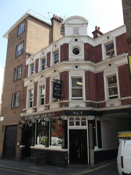 Hat & Tun London EC1 taken July 2013. (Pub, External, Key). Published on 24-11-2013