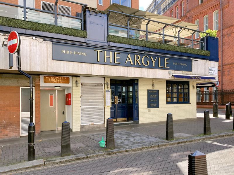 Argyle London EC1N 20260412. (Pub, External, Key). Published on 28-04-2026