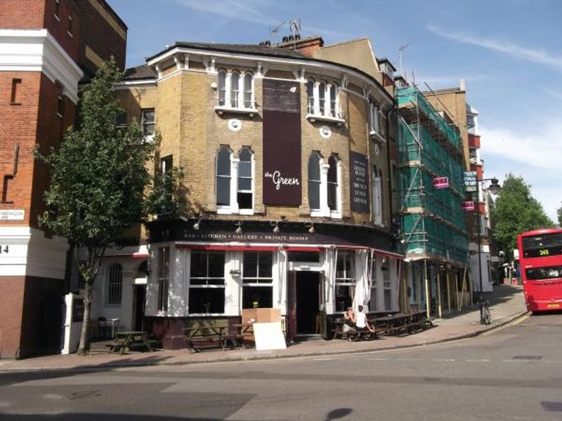 Green London EC1 taken July 2013. (Pub, External, Key). Published on 24-11-2013