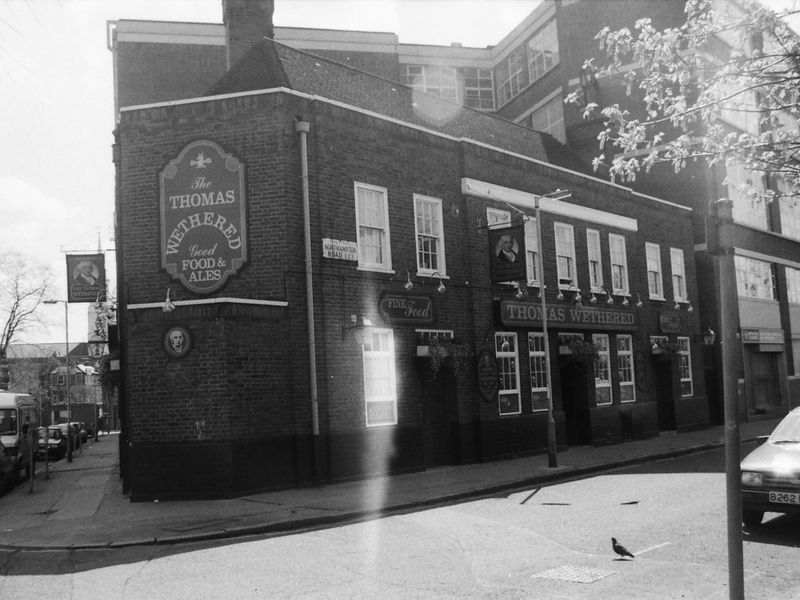 Thomas Wethered London EC1 taken April 1989.. (Pub, External). Published on 07-02-2019