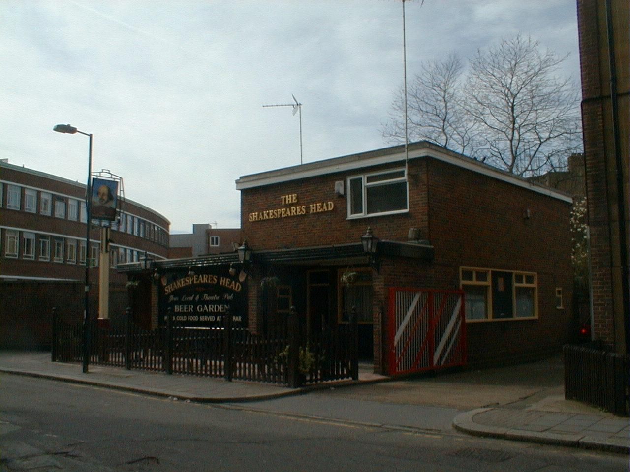 Shakesears Head Arlington Way London EC1 . (Pub, External). Published on 24-04-2023