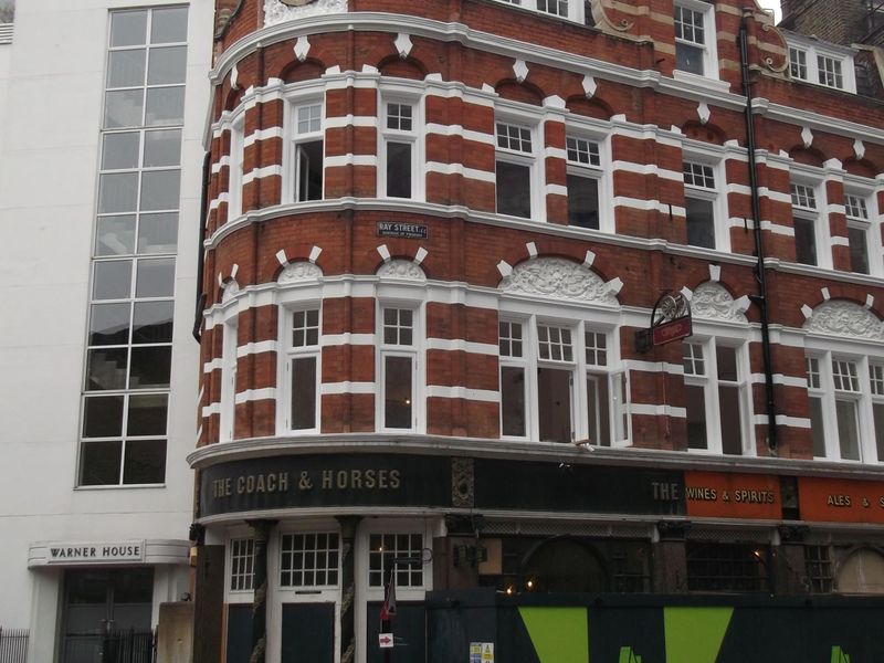 Coach & Horses Ray St London EC1 taken 2017/9/25.. (Pub, External). Published on 11-03-2019 