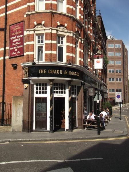 Coach & Horses Ray St London EC1 taken July 2013. (Pub, External). Published on 24-11-2013