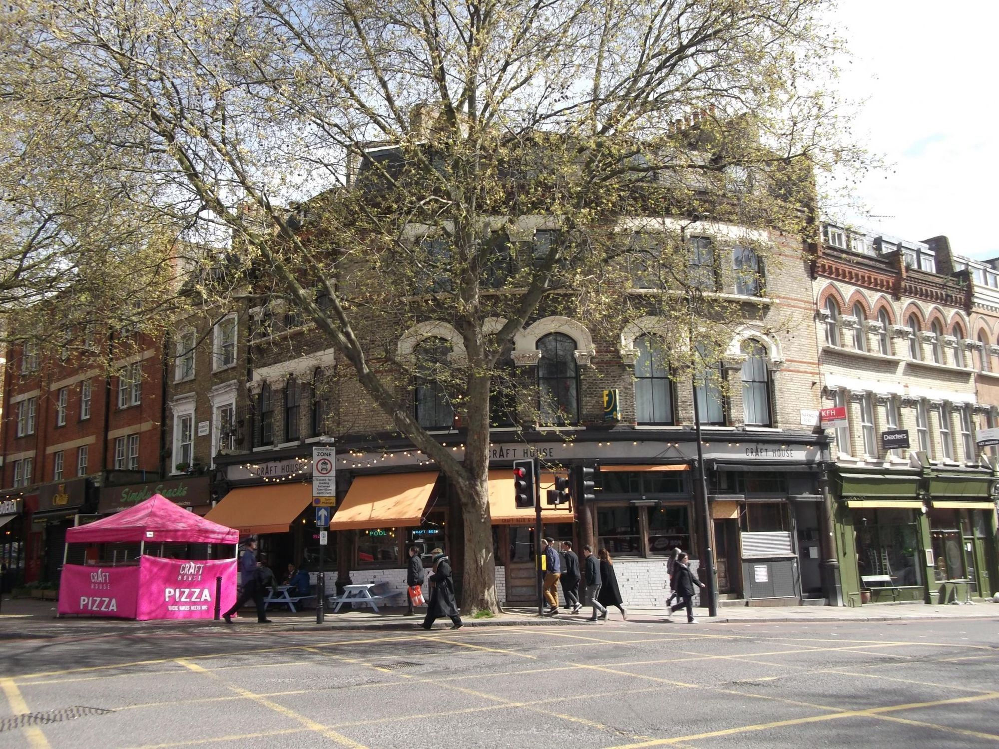 Craft House London EC1 tken 2022-04-11. (Pub, External). Published on 22-04-2022