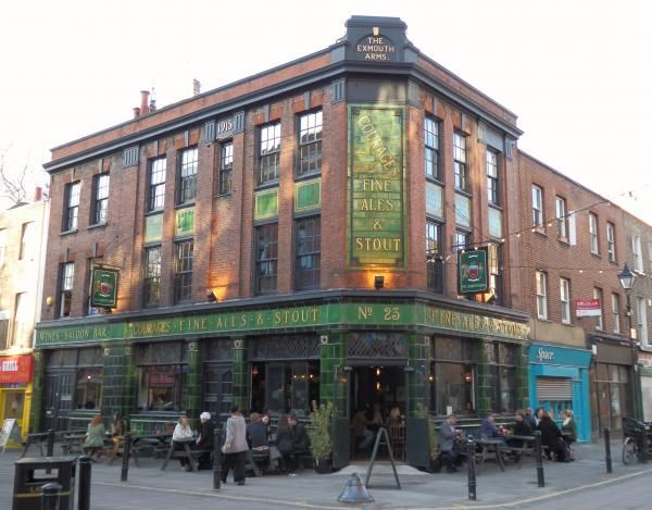 Exmouth Arms London EC1 taken March 2012. (Pub, External). Published on 24-11-2013