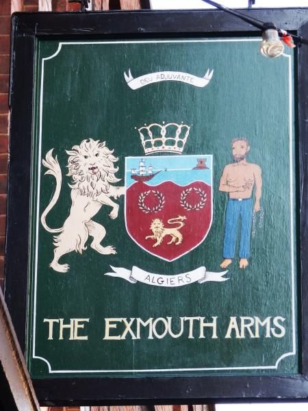 Exmouth Arms London EC1 taken March 2012. (Sign). Published on 24-11-2013