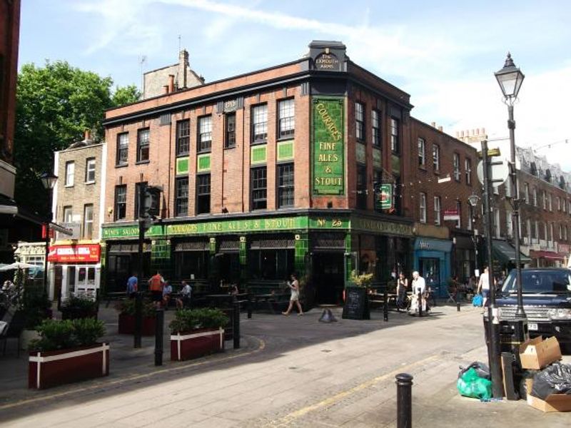 Exmouth Arms London EC1 taken July 2013. (Pub, External). Published on 24-11-2013