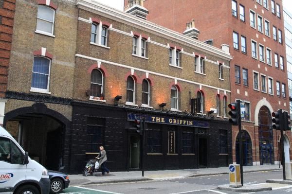 Griffin London EC1. (Pub, External, Key). Published on 24-11-2013