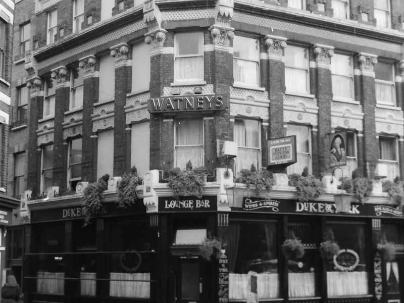 Duke of York London EC1 taken in Oct 1988.. (Pub, External). Published on 07-02-2019