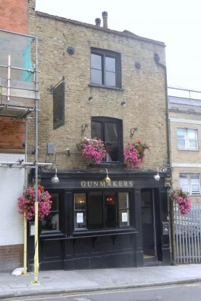 Gunmakers London EC1 taken June 2011. (Pub, External, Key). Published on 24-11-2013