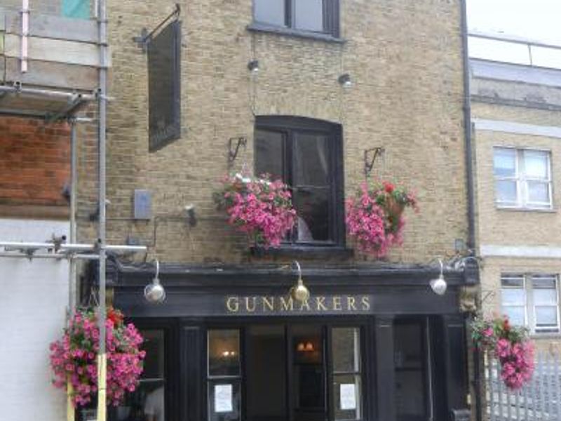 Gunmakers London EC1 taken June 2011. (Pub, External, Key). Published on 24-11-2013