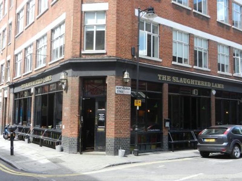 Slaughtered Lamb London EC1 taken June 2011. (Pub, External, Key). Published on 25-11-2013