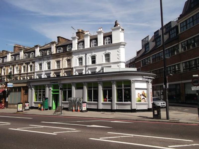 Stick & Weasel-Progress Bar- Offside London EC1 taken August 201. (Pub, External). Published on 14-08-2015 