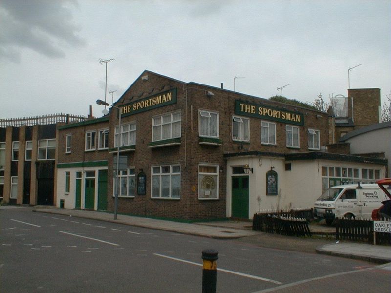 Sportsman. London EC1. (Pub, External). Published on 25-04-2023