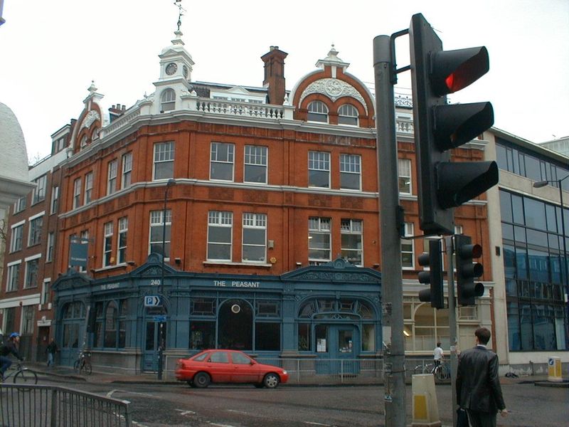 Pesant London EC1 taken about 2002.. (Pub, External). Published on 22-04-2023