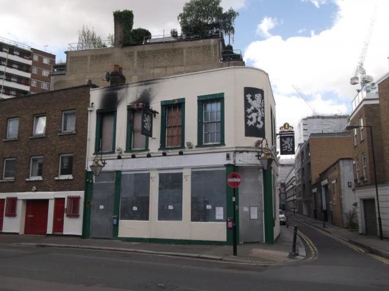 White Lion London EC1 taken May 2014. (Pub, External, Key). Published on 20-05-2014
