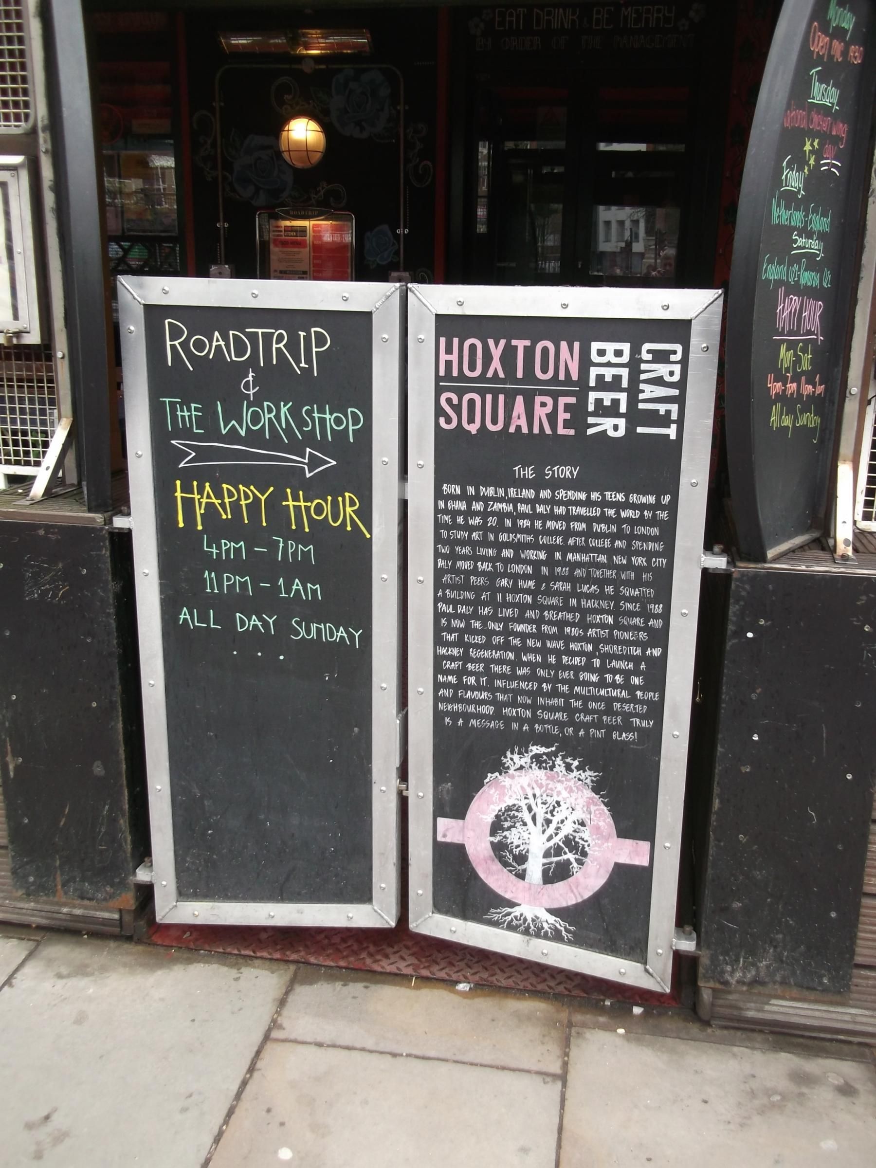 EC1-RoadtripBar1-taken 27-03-2018. (Pub, Sign). Published on 07-10-2018