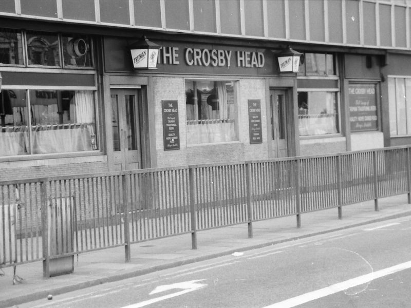 Crosby Head London EC1 taken 1996. (Pub, External). Published on 07-02-2019 