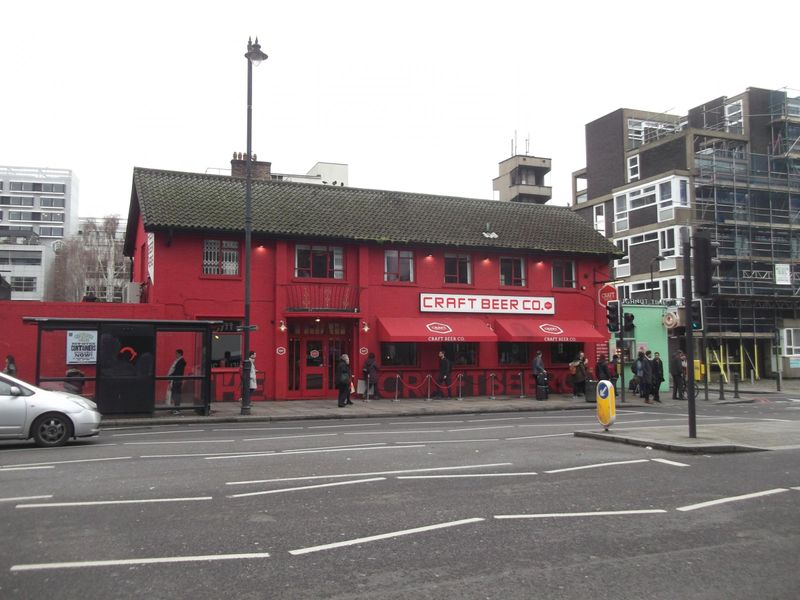 EC1-CraftBeerCoOldStreet-taken 27-03-2018. (Pub, External). Published on 07-10-2018