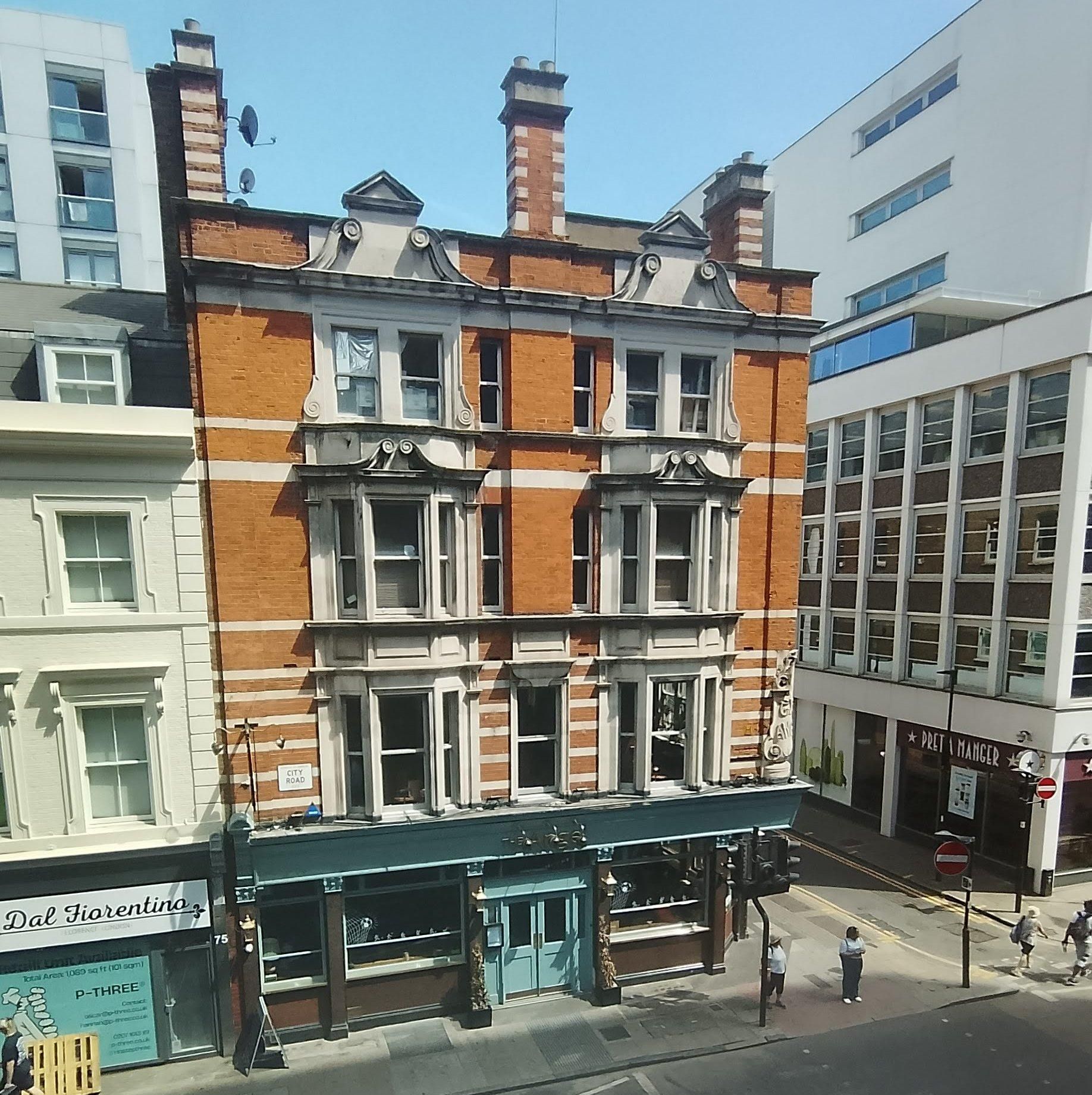 Taken from Old Street Yard building opposite July 2026. Published on 07-07-2026