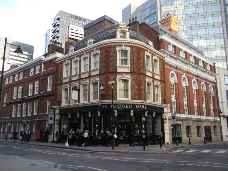 Jugge Hare London EC1 taken April 2014. (Pub, External, Key). Published on 19-05-2014