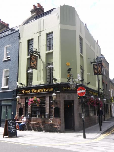Two Brewers London EC1 taken June 201. (Pub, External, Key). Published on 25-11-2013