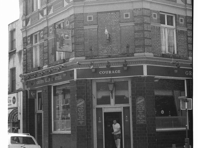 Green Man & Still London EC1 taken 1985.. (Pub, External). Published on 07-02-2019