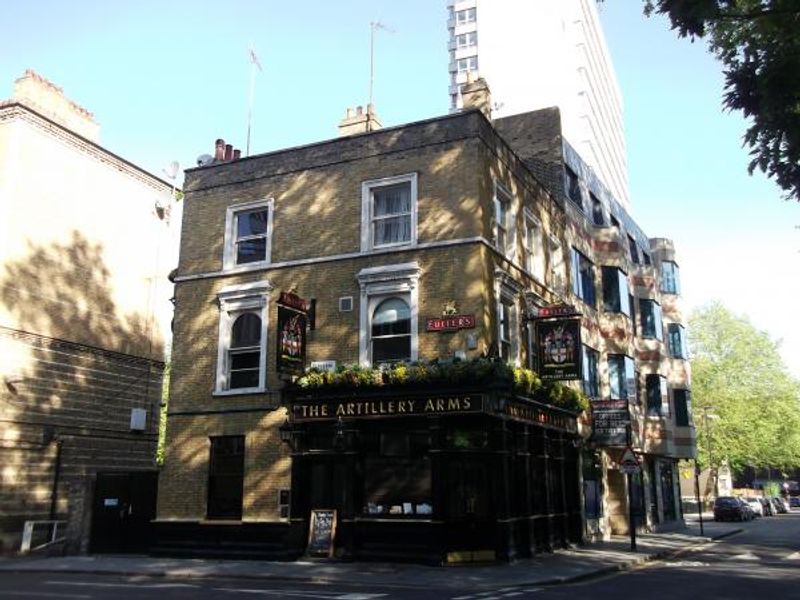 Artillery Arms London EC1 taken May 2014. (Pub, External, Key). Published on 19-05-2014