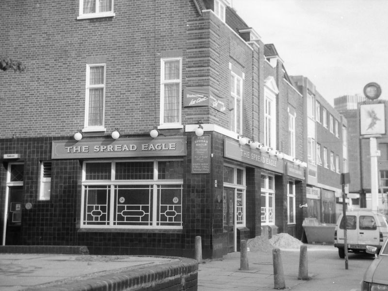 Spread Eagle London EC1 taken Oct 1986.. (Pub, External). Published on 07-02-2019 