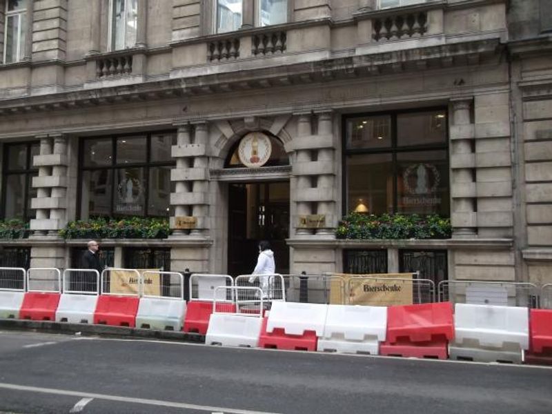 Bierschenke London EC2 taken Nov 2014. (Pub, External, Key). Published on 28-01-2015