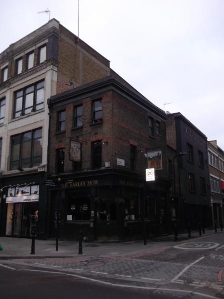 Barley Mow London EC2 taken Oct 2014. (Pub, External). Published on 31-10-2014