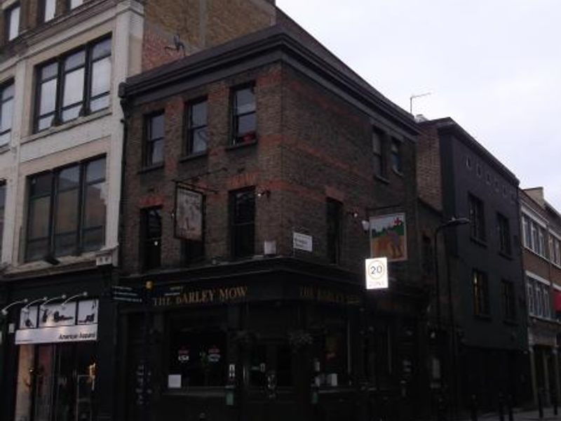 Barley Mow London EC2 taken Oct 2014. (Pub, External). Published on 31-10-2014 