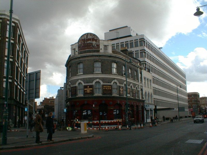 Old Blue Last London EC1. (Pub, External). Published on 24-04-2023