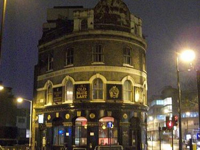 Old Blue Last London EC2. (Pub, External, Key). Published on 25-11-2013 