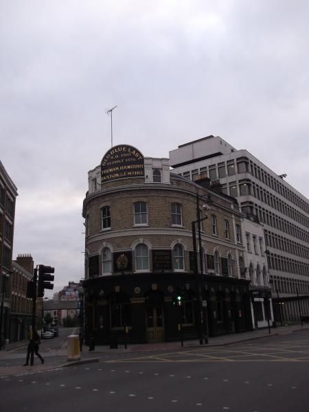 Old Blue Last London EC2 taken Oct 2014. (Pub, External). Published on 31-10-2014