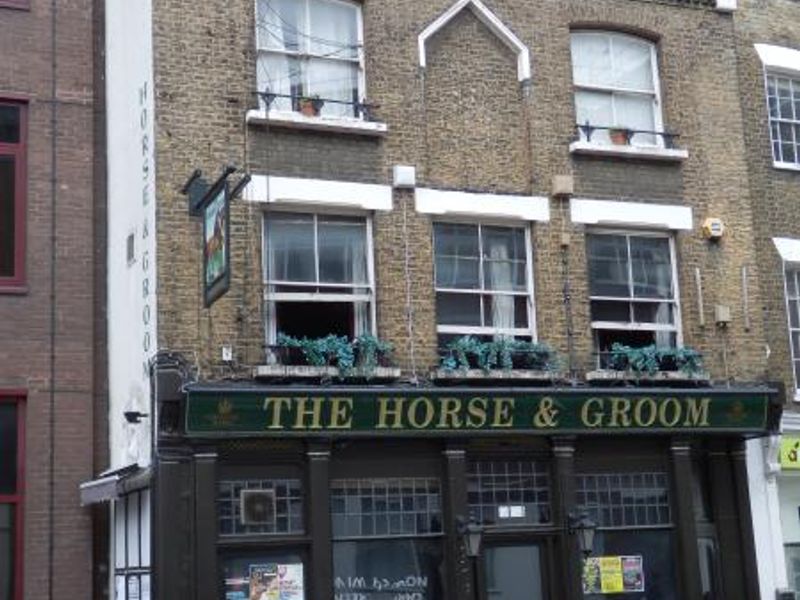 Horse & Groom London EC2 taken March 2012. (Pub, External, Key). Published on 25-11-2013